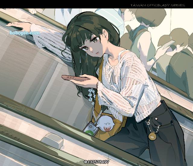 taiwan, 原创, 黑长直