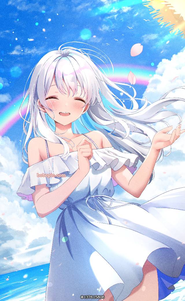 女孩子, off-shoulder dress