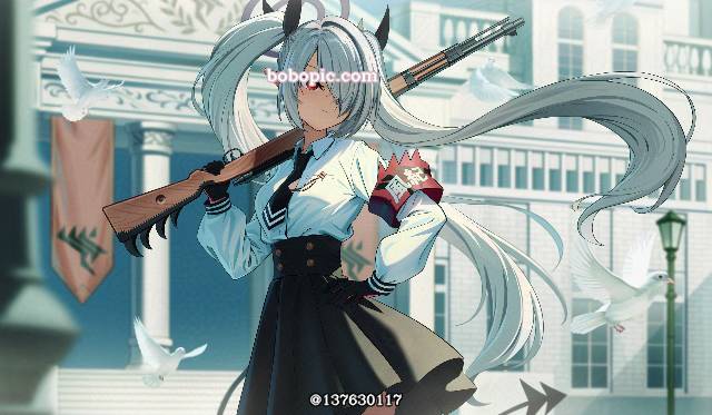 碧蓝档案, Shiromi Iori, 双马尾