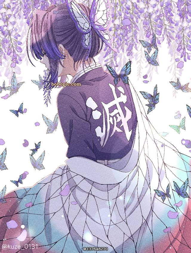 蝴蝶忍, 鬼灭之刃, Demon Slayer: Kimetsu no Yaiba 1000+ bookmarks