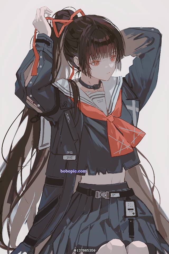 Wuthering Waves, Chisa, 女孩子, young girl, 肚脐