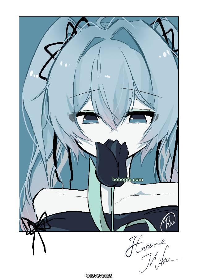 插画, 初音未来, vocaloid, 女孩子, Vocaloid