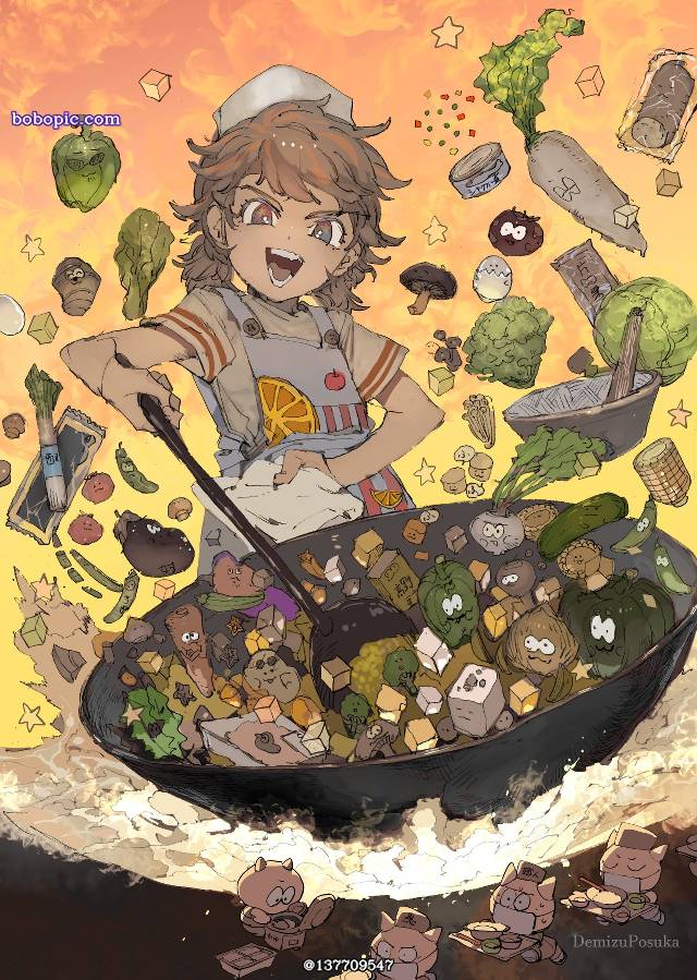 原创, chef, cooking, 食物1000收藏, 食物