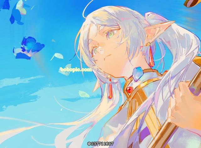 葬送的芙莉莲, 女孩子, 白发, Frieren