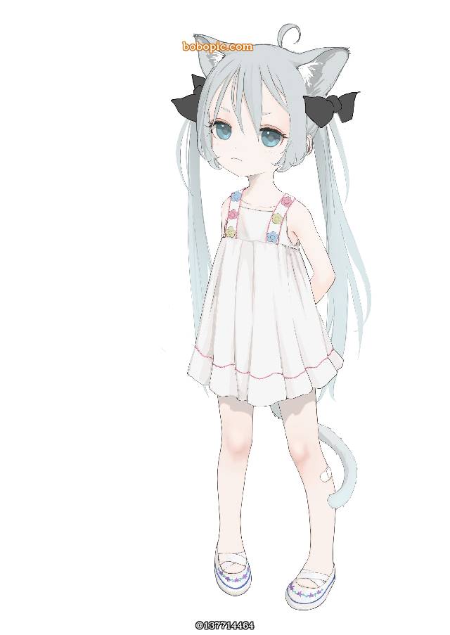 萝莉, little girl, 连衣裙, shoes without stockings, 赤脚穿鞋