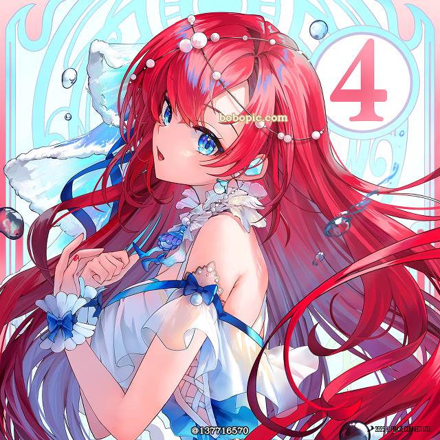 虚拟主播, red hair