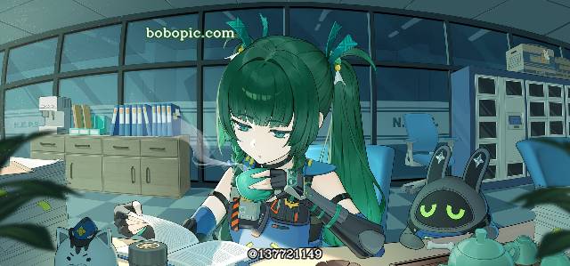 绝区零, Qingyi, Zenless Zone Zero 100+ Bookmarks, 双马尾