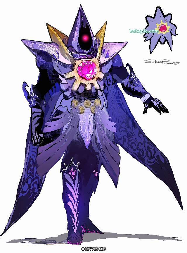 Mega Evolution, Starmie, 精灵宝可梦, 口袋妖怪, 骑士, 卧槽好帅