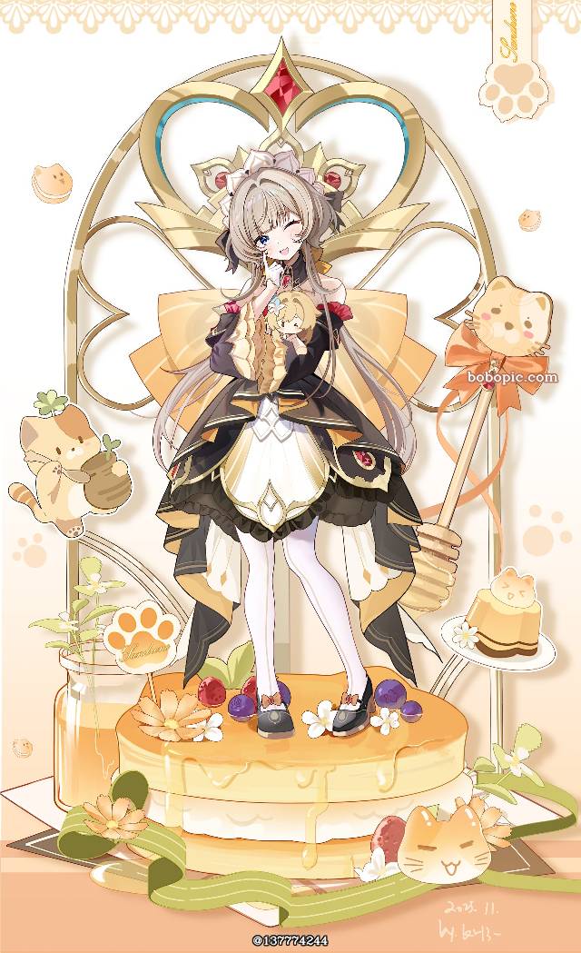 Sandrone, Genshin Impact, 抛媚眼, smile