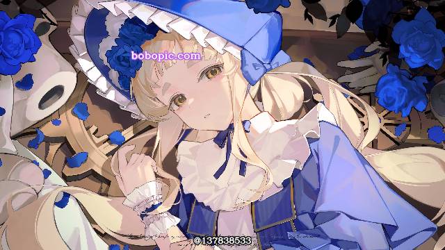 女孩子, young girl, 虚拟主播, 彩虹社, Chima Machita, bonnet, 金发, twin pig tails