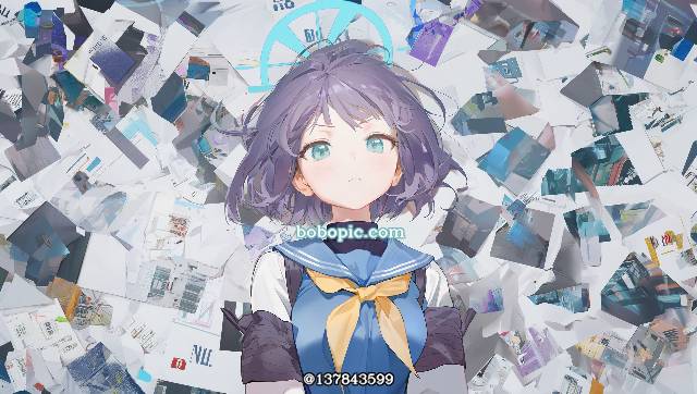 碧蓝档案, 空井咲, 女孩子, young girl, 100 Day Challenge