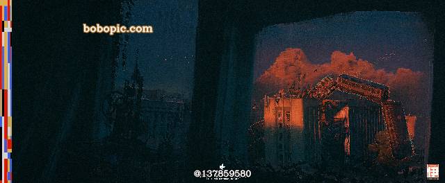 风景, background, 夕阳, 原创