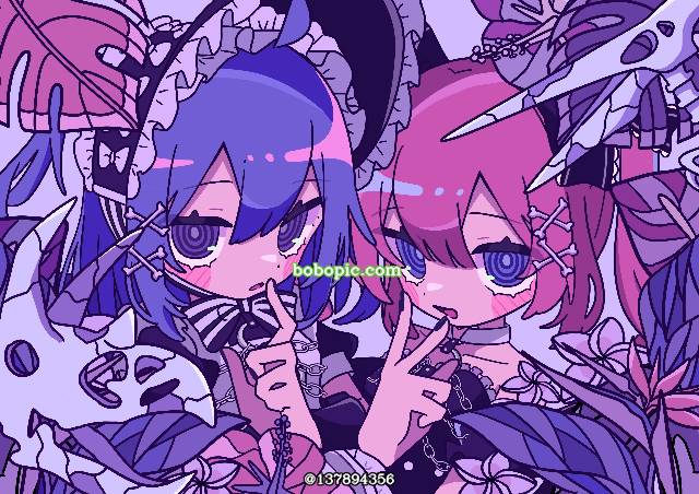 botanical, flower, skull, 恐龙, gothic, dark fantasy, 女孩子, 原创角色, 原创, 原创