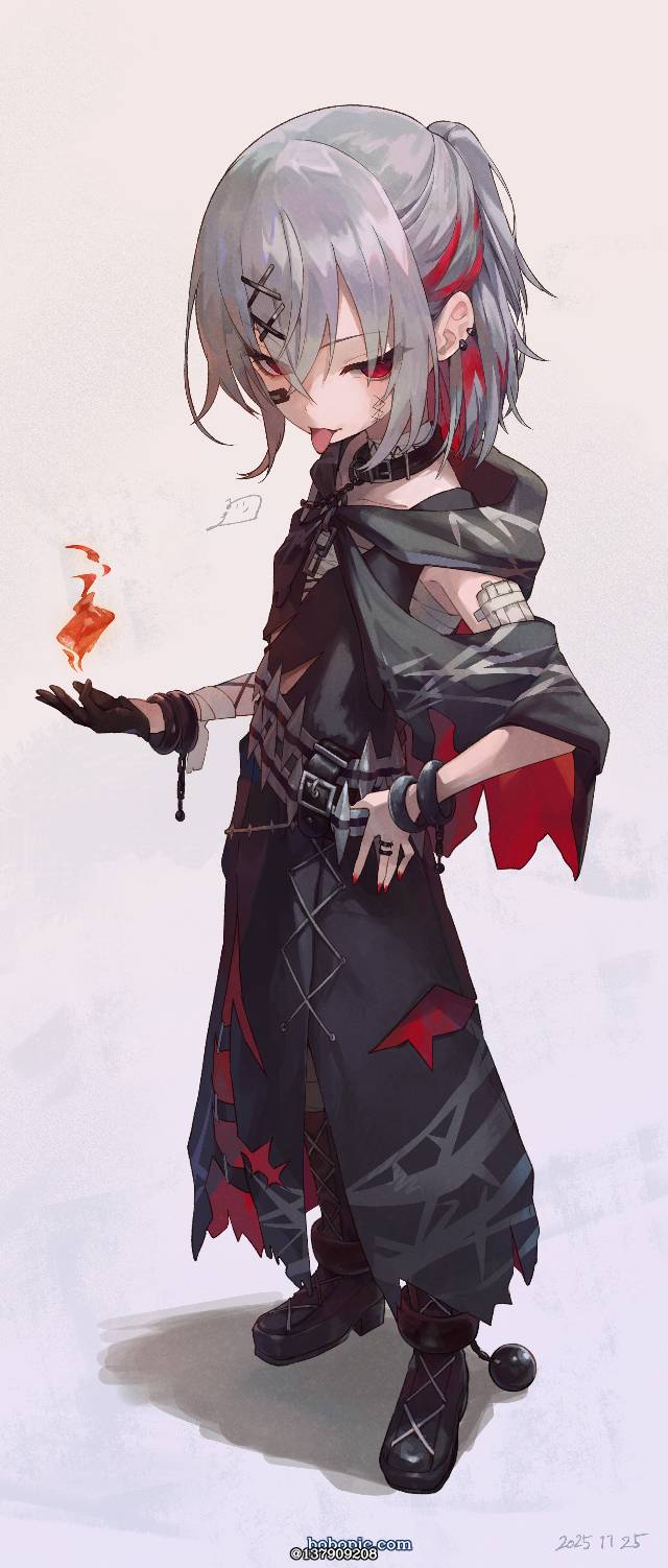 魔法少女的魔女审判, 线稿