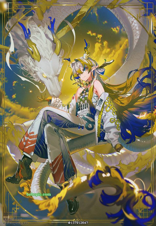 Arknights, AI 画作, beautiful girl, 风景, 女孩子, 明日方舟, Shu (Arknights), Shu