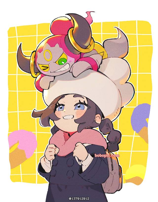 精灵宝可梦, 插画, Hoopa