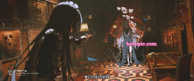 原创, background, 女孩子, yuri, 插画, 枪械, 女仆