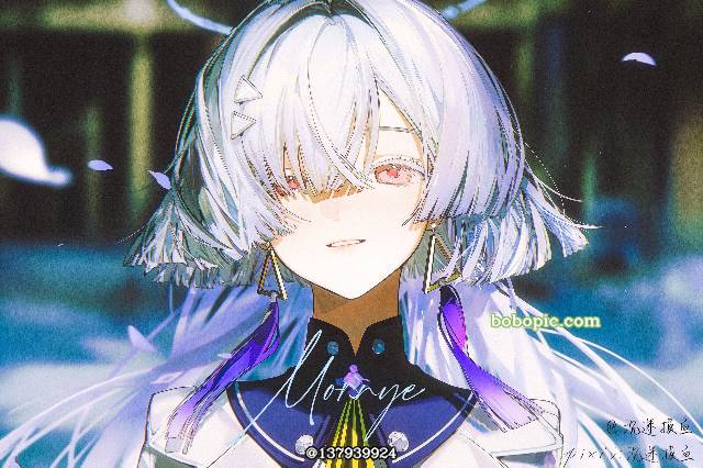 Wuthering Waves, Wuthering Waves, doujin, illustration, 白发, beautiful girl, 女孩子