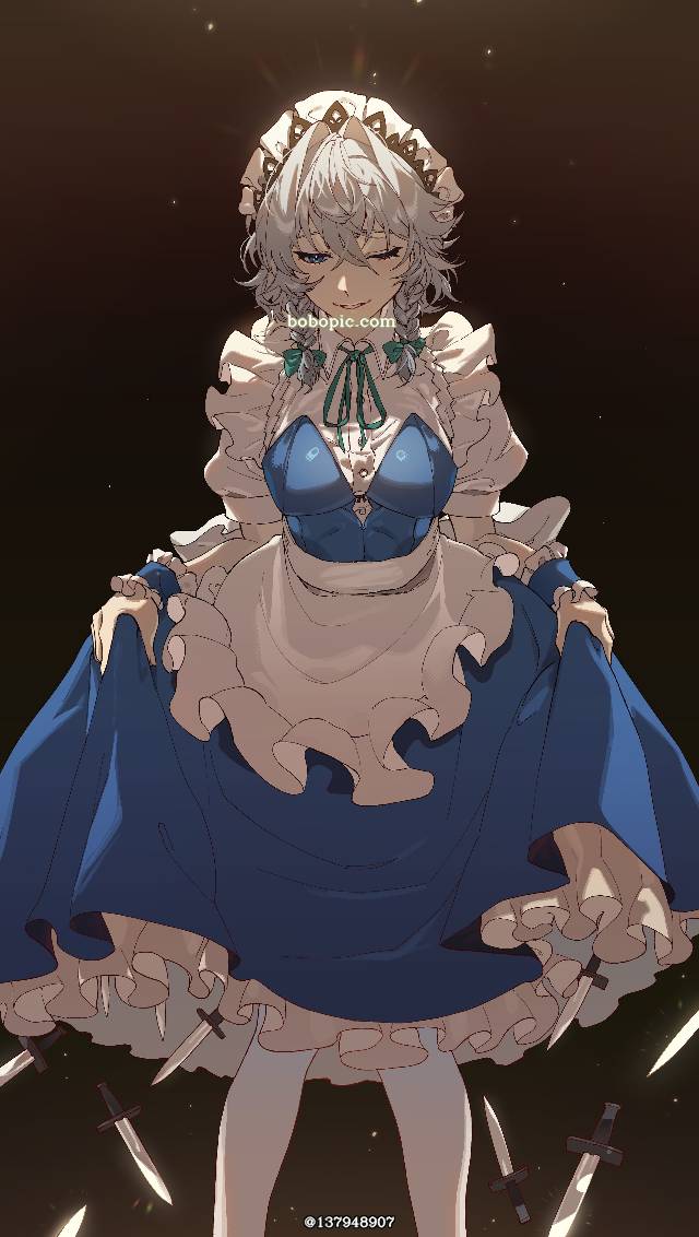 东方Project, 东方, sakuya izayoi, 白裤袜