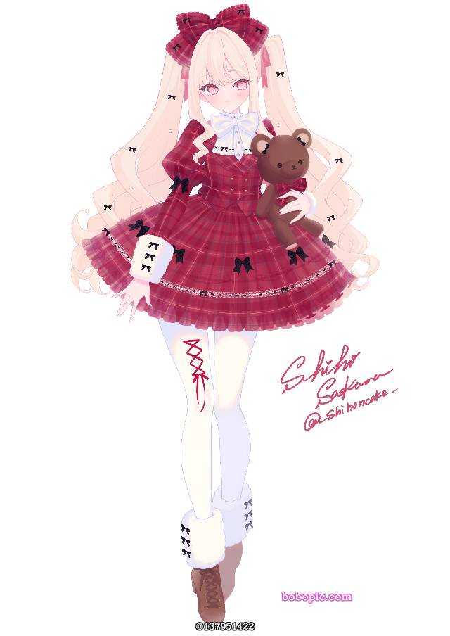 女孩子, 原创, 原创, lolita, 厚涂, 双马尾