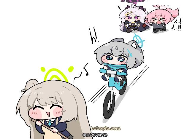 碧蓝档案, Sunaookami Shiroko, Takanashi Hoshino, Izayoi Nonomi, Sorasaki Hina