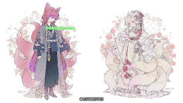 young girl, 原创, 插画, 裙子, 女孩子, Rococo