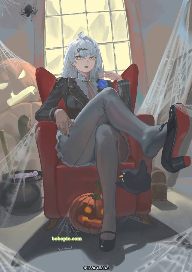 女孩子, Zenless Zone Zero, 魅惑的大腿, 黑丝袜, 玛丽珍鞋, Zenless Zone Zero 500+ Bookmarks, 跷二郎腿