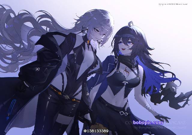 Seele/Bronya, yuri, Guns Girl School DayZ, 崩坏学园, Gun Girls School DayZ