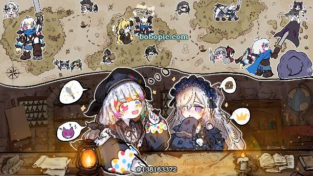 魔法少女的魔女审判, Mano mackerel, 女孩子, 城崎诺亚, Natsume Ann