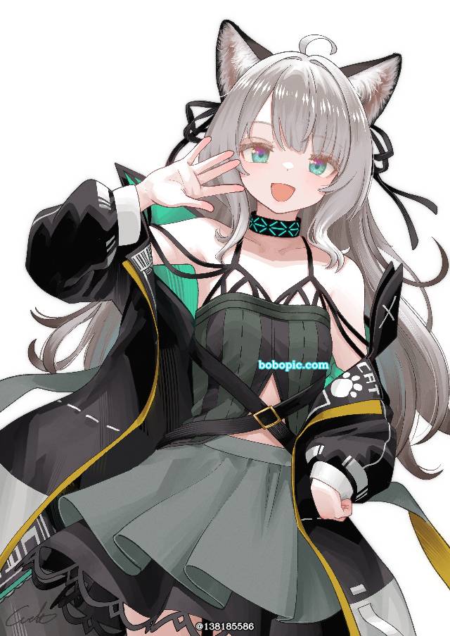 Arknights, 明日方舟, 女孩子, Hizamaru, 薄绿（明日方舟）
