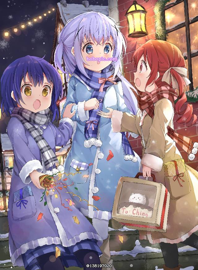 请问您今天要来点兔子吗？, 点兔, 香风智乃, 智乃, 奈津惠, Meg, Maya Jōga, Maya