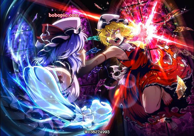 东方, 东方弹幕神乐, 芙兰朵露・斯卡蕾特, 蕾米莉亚·斯卡蕾特, 东方Project, 东方红魔乡