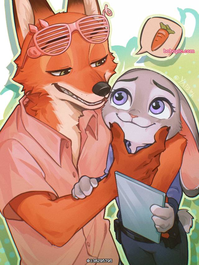 疯狂动物城, Judy Hopps, Nick Wilde