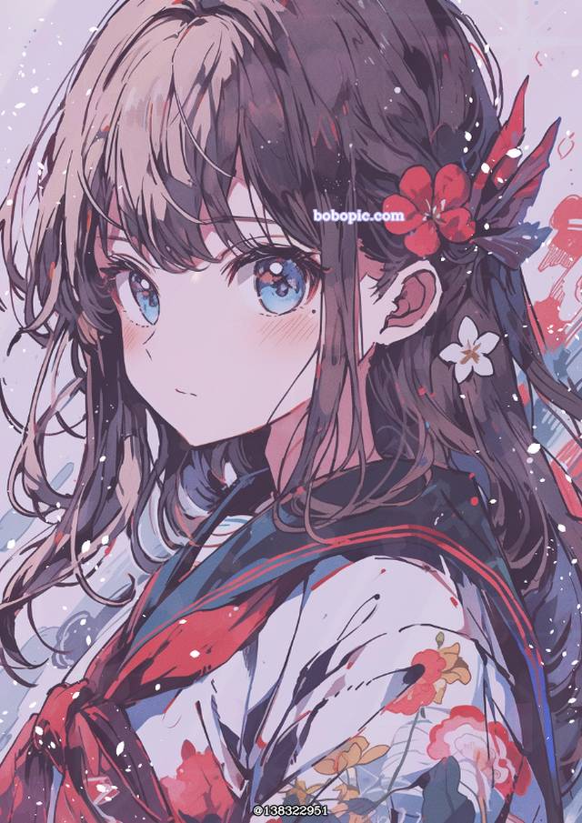 可爱, red, 原创, sketch, 插画