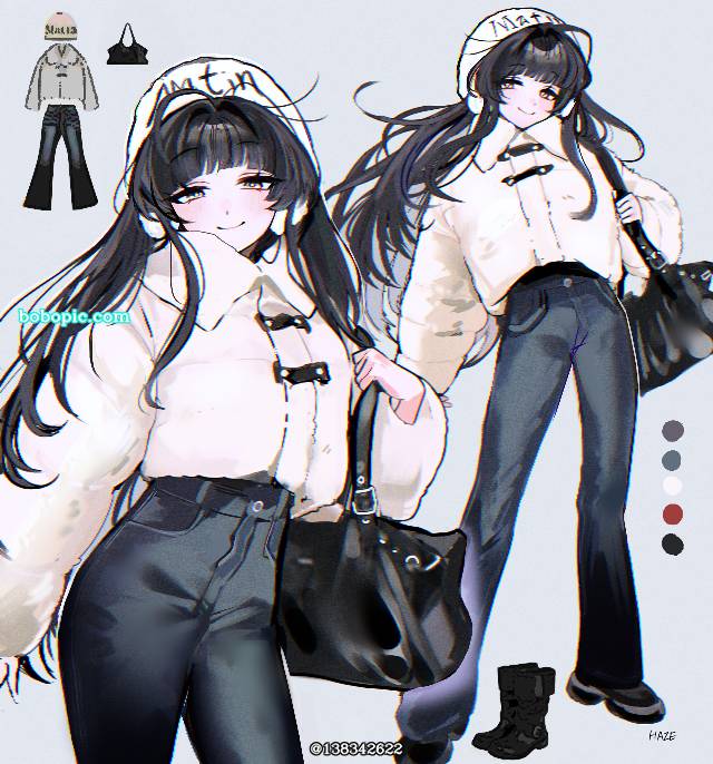 女孩子, young girl, 插画, 原创, 原创角色, 原创角色