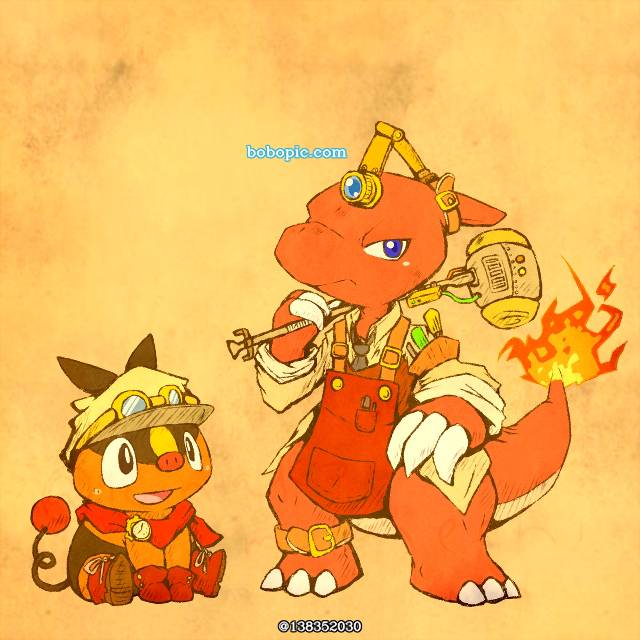 精灵宝可梦, Charmeleon, Tepig, Pokemon 100+ bookmarks