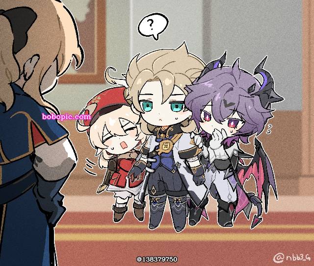 Genshin Impact, Durin, 杜林（原神）, 可莉（原神）, 琴（原神）, 阿贝多（原神）