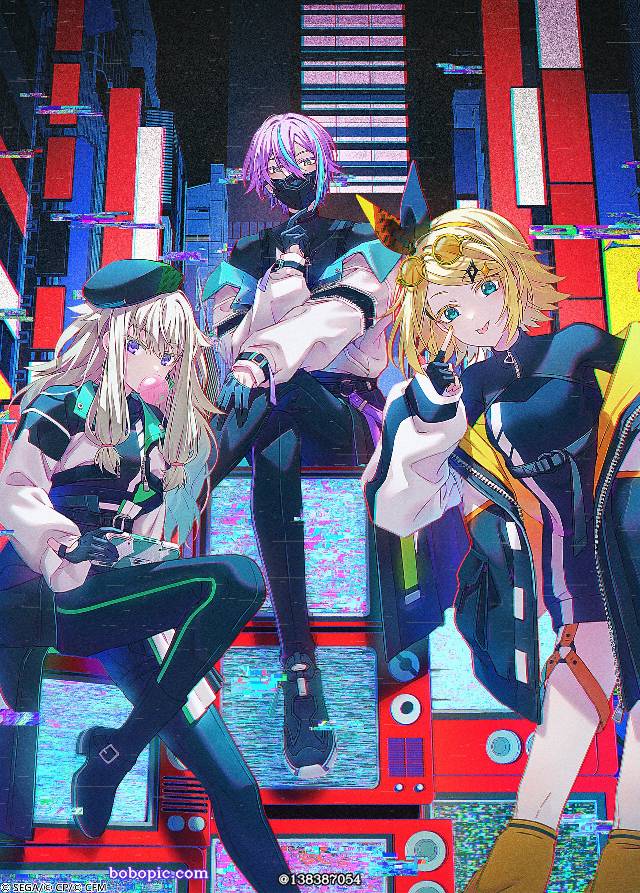 世界计划, 世界计划, Wonderlands x Showtime, 跷二郎腿, 口香糖泡泡