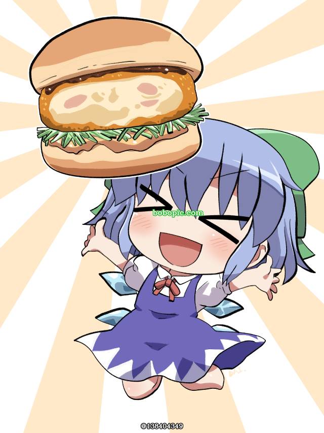 东方, 琪露诺, touhou_eat