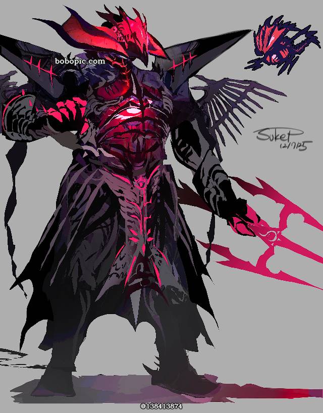 Eternatus, 精灵宝可梦, 口袋妖怪, 厚涂