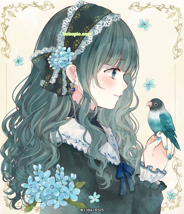 原创, 女孩子, 原创, 鸟