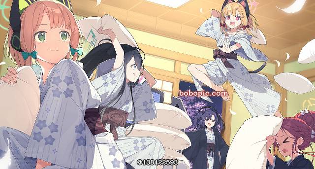 碧蓝档案, Saiba Momoi, Saiba Midori, Alice Tendou, Hanaoka Yuzu, Hayase Yuuka