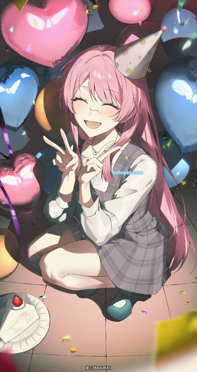 Anon Chihaya, 女孩子, 插画