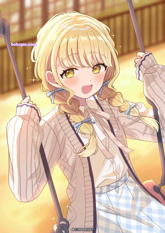 Gakuen IDOLM@STER, Kotone Fujita, 秋千