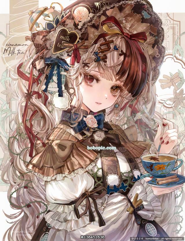 女孩子, 原创, 原创, young girl, 厚涂, tea, lolita fashion, 双马尾, 原创100收藏