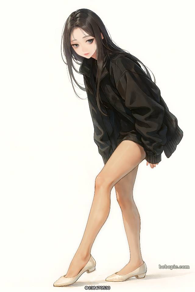 美腿, 女孩子, 女大学生, 丝袜, 裤袜, 丝袜, AI 画作, leg, 肤色丝袜, 黑发