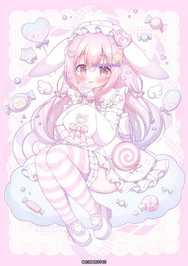 大腿, 糖果, 虚拟主播, 冬CM, 兽耳, sweets