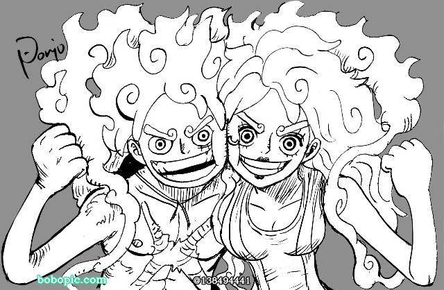 路飞, nica, Bonnie, Jewelry Bonney, One Piece 100+ bookmarks