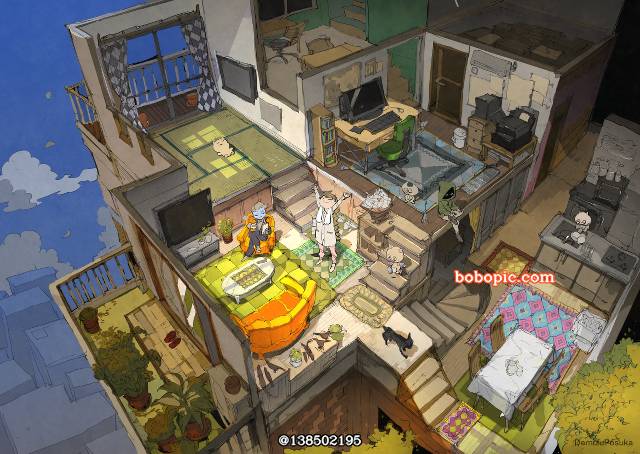 原创, secret base, 风景