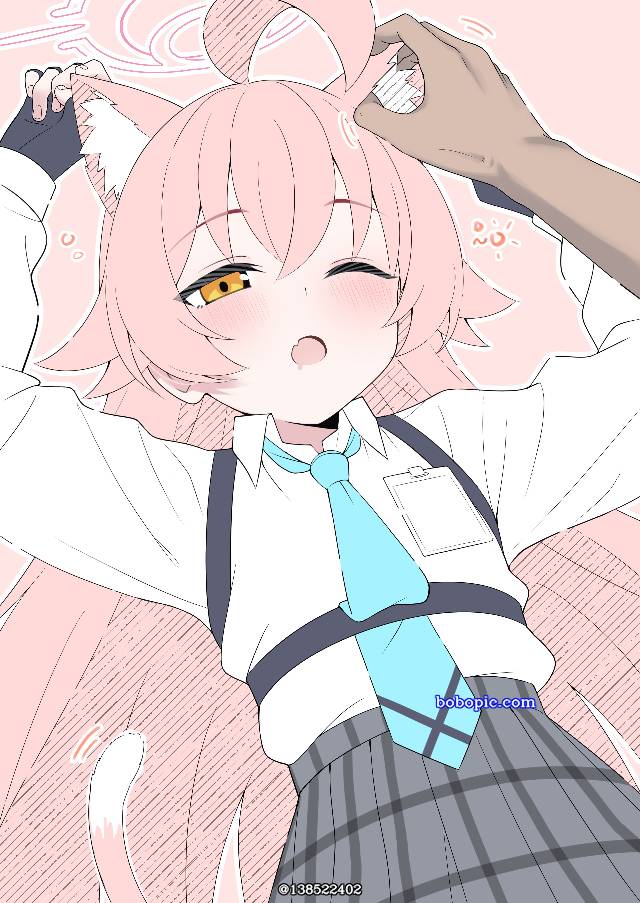 碧蓝档案, 女孩子, Takanashi Hoshino, cat ears